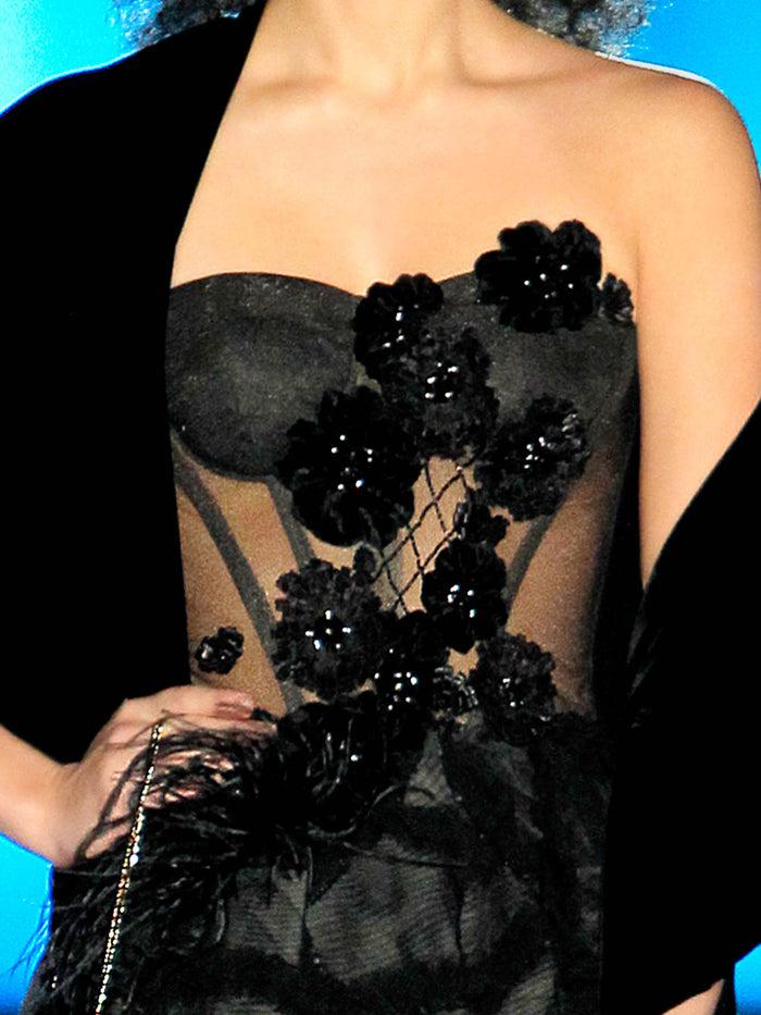 Hannibal laguna Look 33 Vestido EMERAL Ahorra y exporta