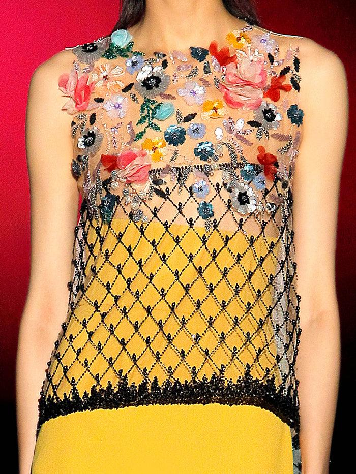 Hannibal laguna Look 35 Blusa Joya ELECTRA y Falda EIMI En oferta