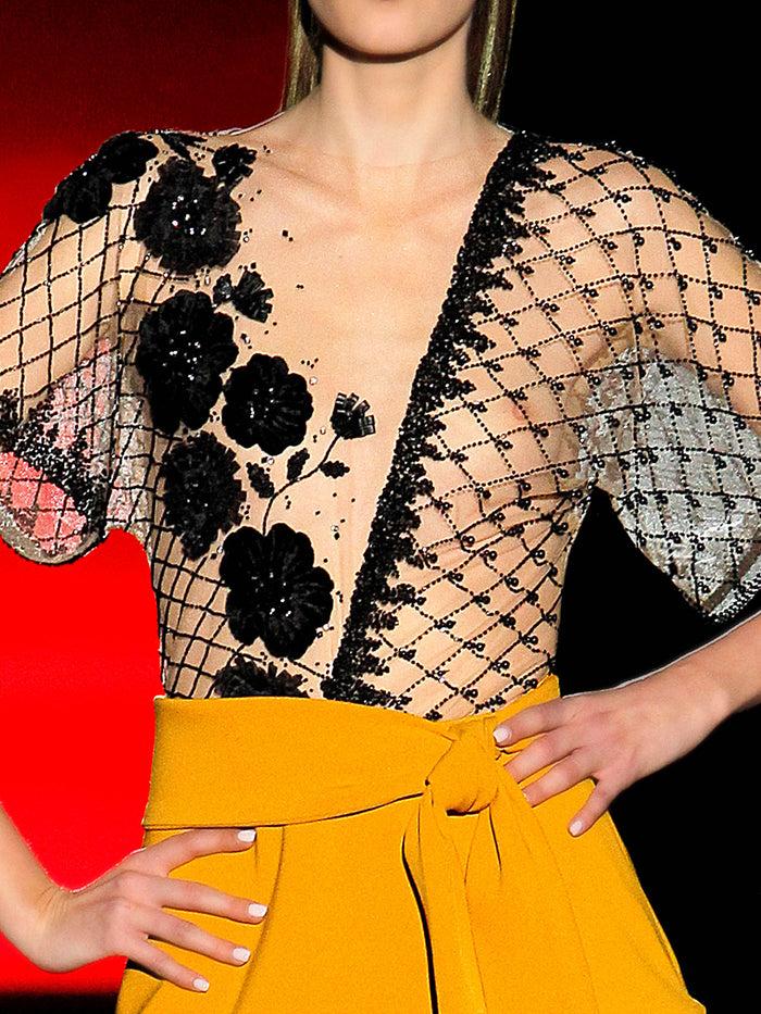 Hannibal laguna Look 43 Vestido EXTREM Grandes ahorros