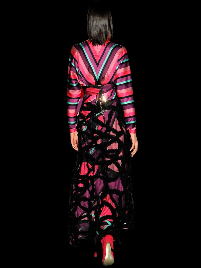 Hannibal laguna Look 12 Blusa EDEL y Falda EDELYN Último día