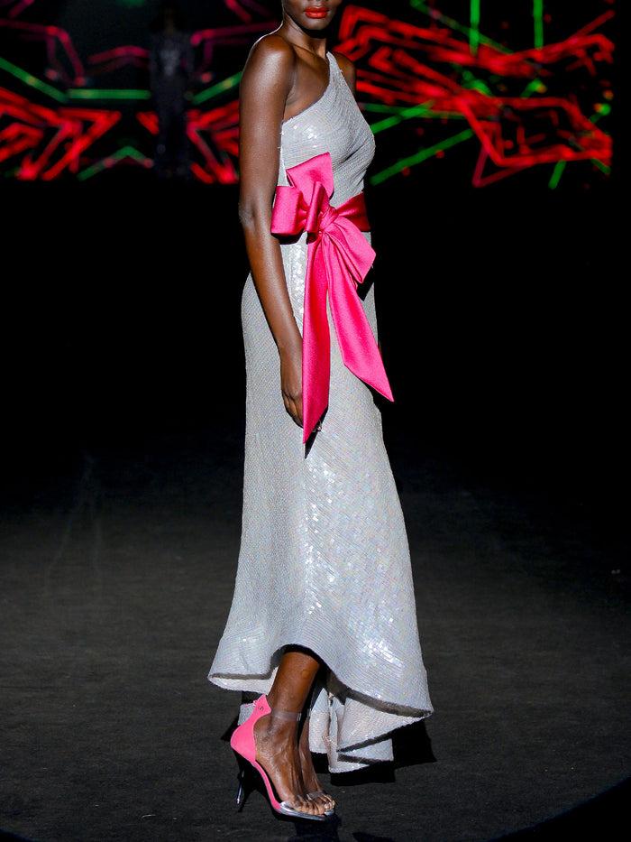 Hannibal laguna LOOK 21 ITOKURA | Vestido de fiesta midi en lentejuelas Rebajas baratas