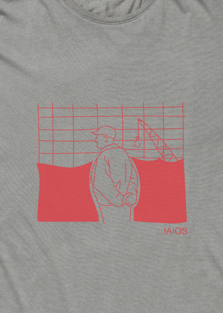 Iaios Camiseta gris - IAIO Ahorra y exporta
