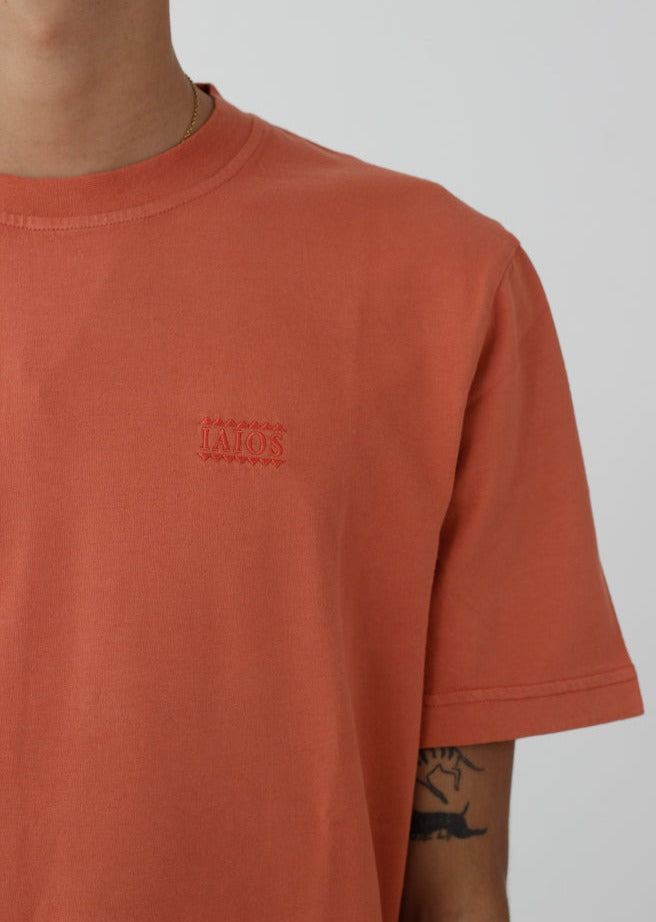 Iaios Camiseta bordado salmón Precios de Black Friday