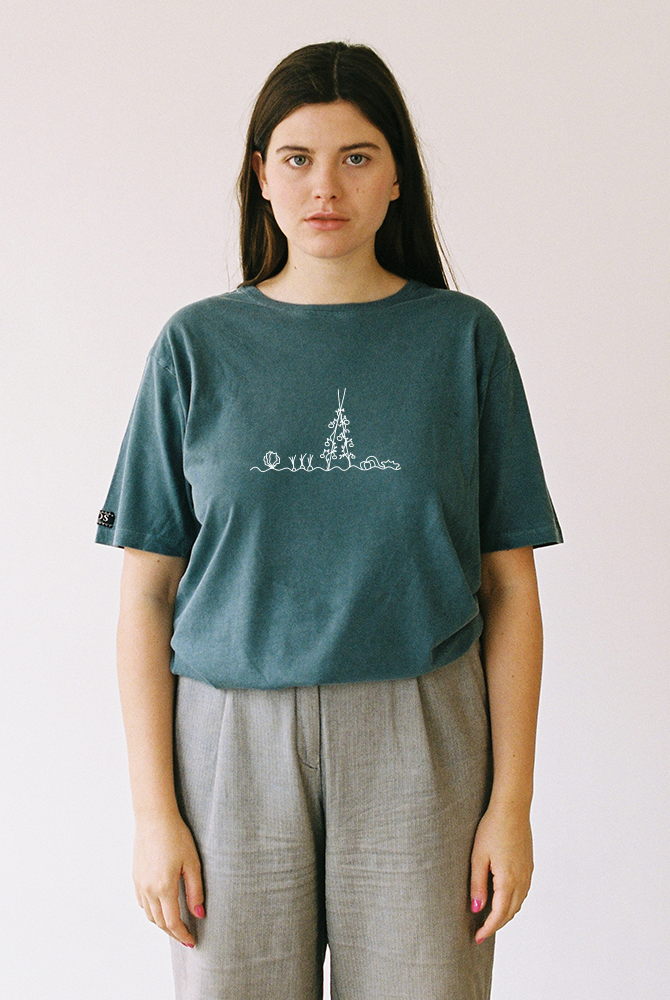Iaios Camiseta verde - Huerto Oferta exclusiva