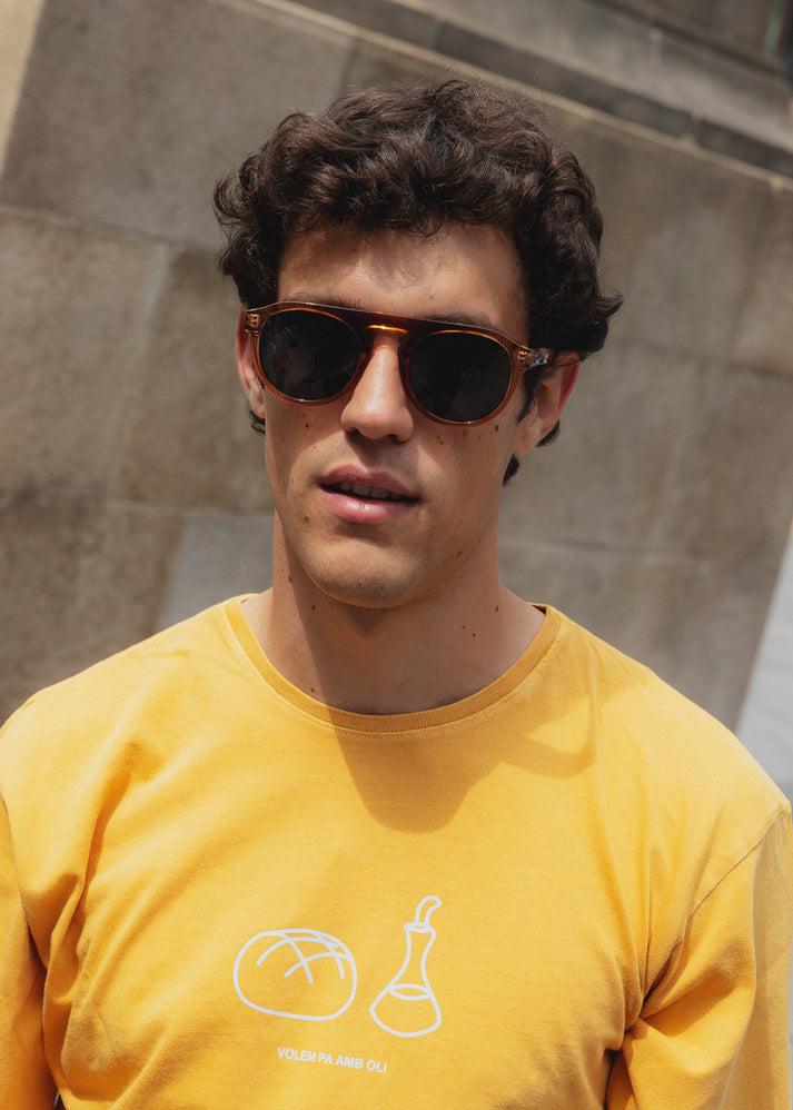 Iaios Camiseta amarilla - Volem pa amb oli Venta caliente