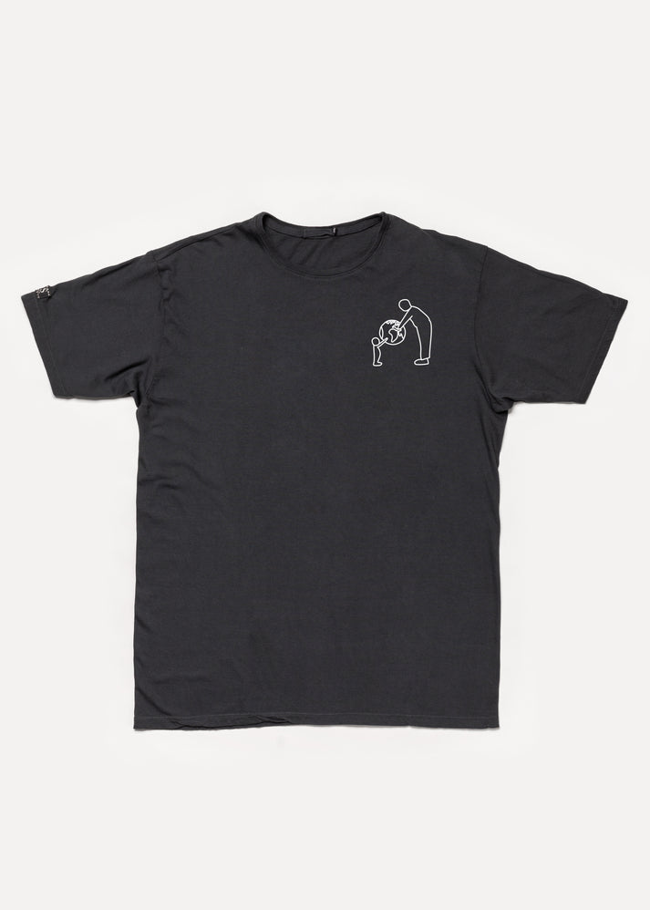 Iaios Camiseta negra - Tierra Gran oferta