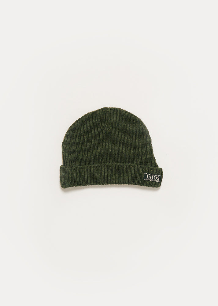 Iaios Gorro verde oscuro Mejor oferta