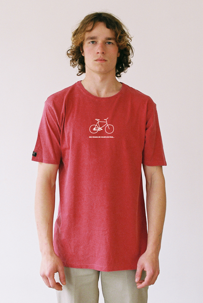 Iaios Camiseta roja - Ciclista de pega Rebajas baratas