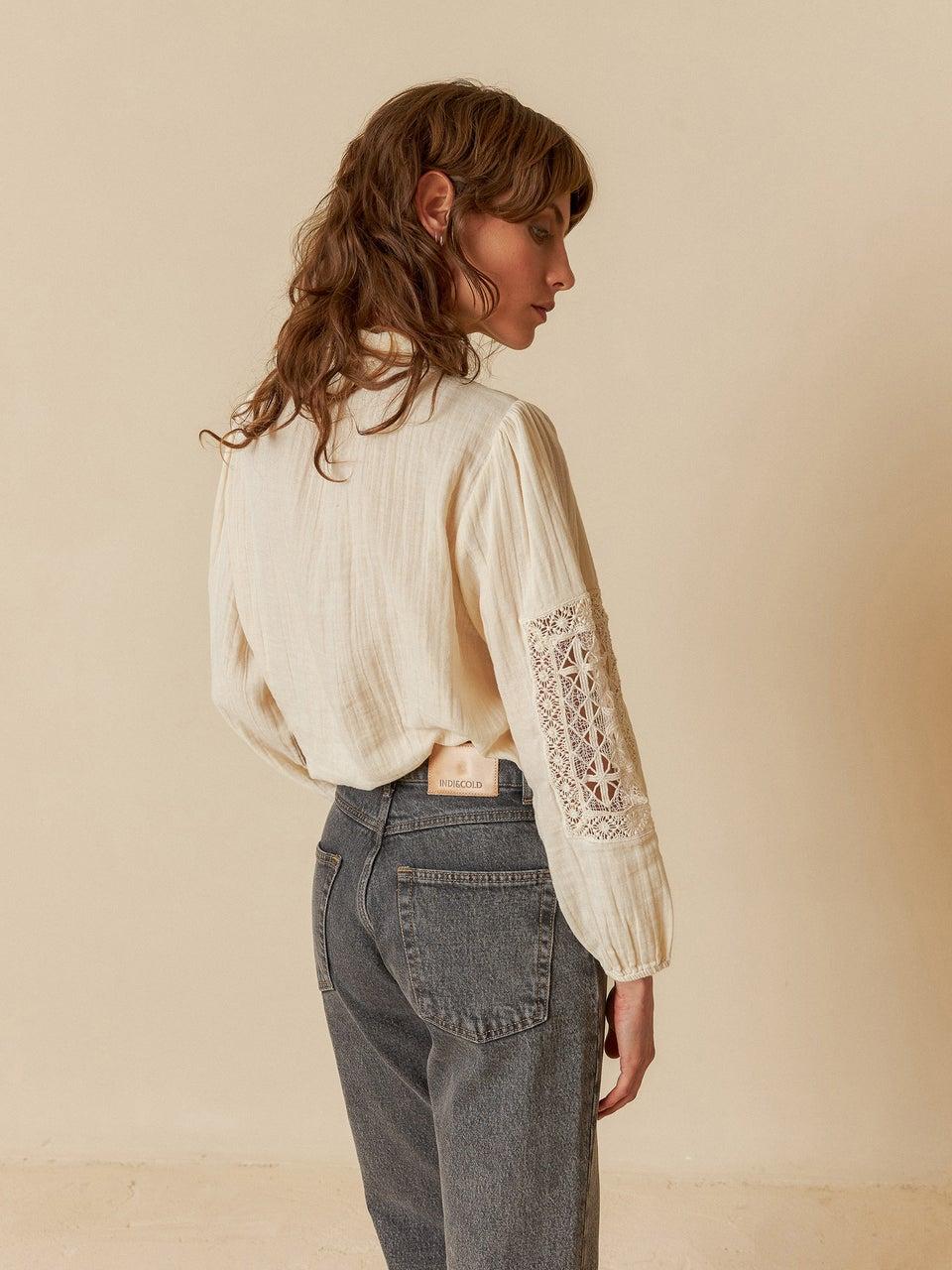 Indi & cold CAMISA DOBLE GASA Oferta exclusiva