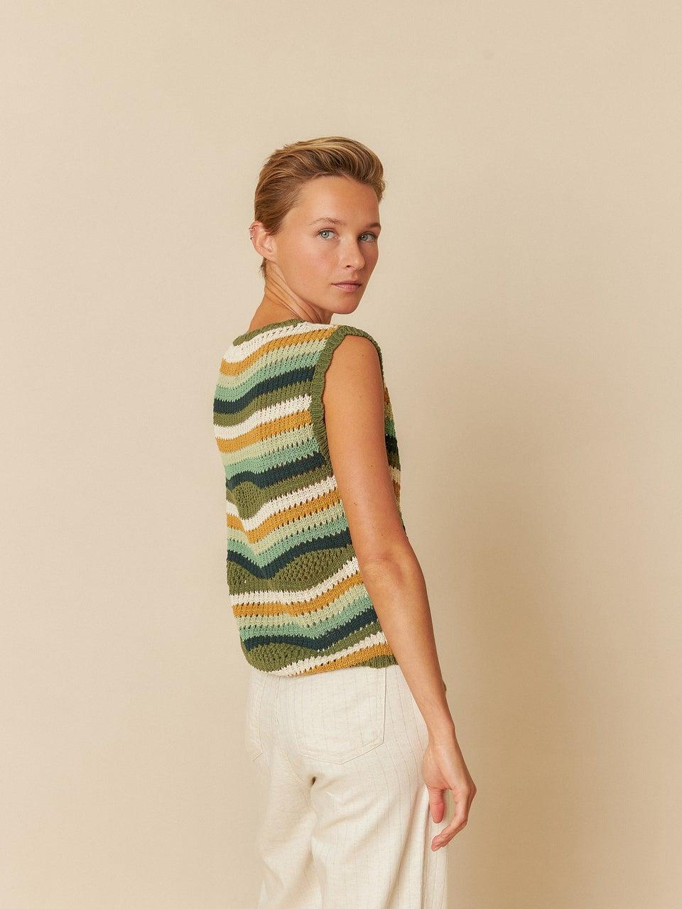 Indi & cold CHALECO PUNTO CROCHET Última moda