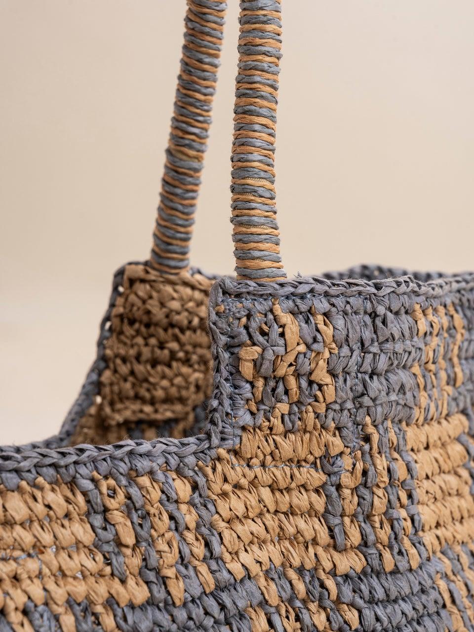 Indi & cold BOLSO SHOPPER RAFIA Ofertas de temporada