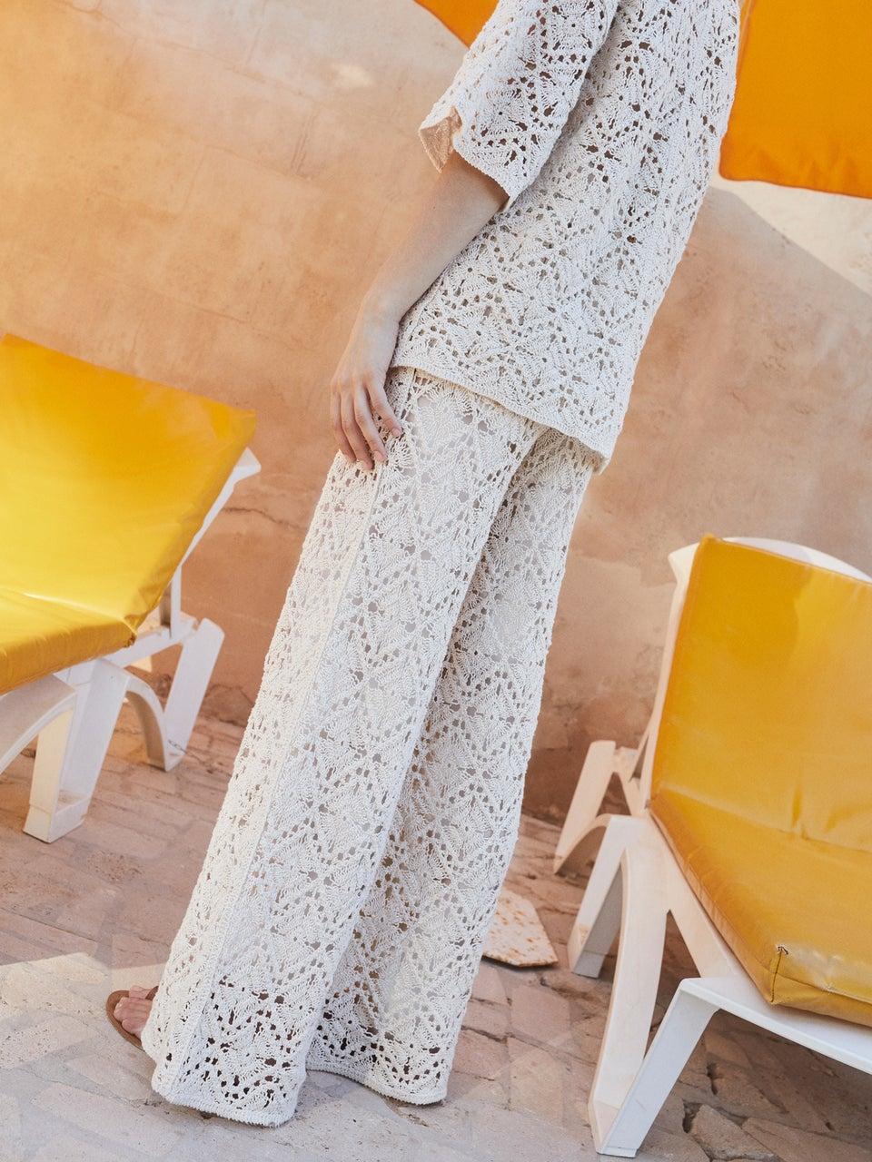 Indi & cold PANTALÓN CULOTTE CROCHET Outlet online