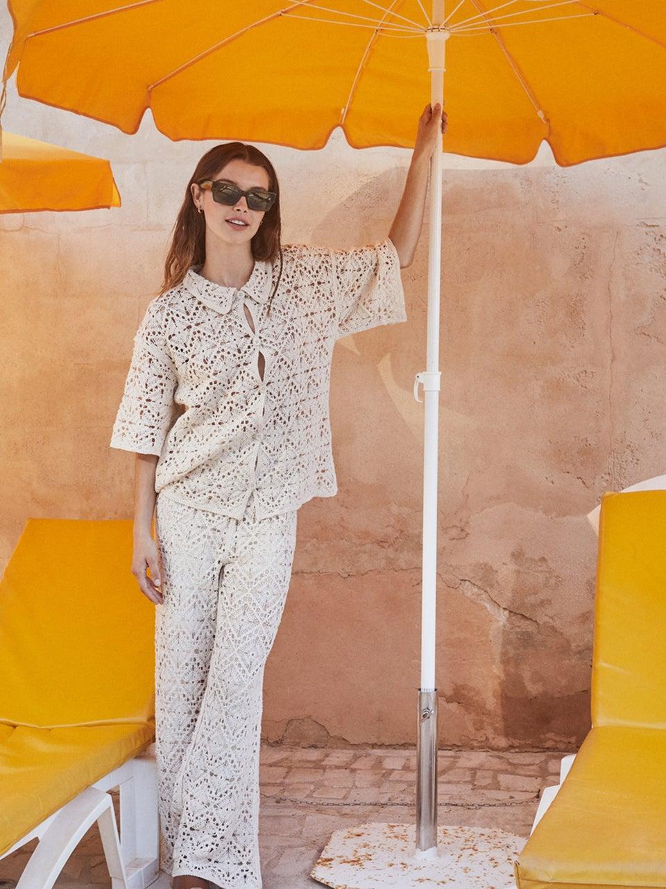Indi & cold PANTALÓN CULOTTE CROCHET Outlet online