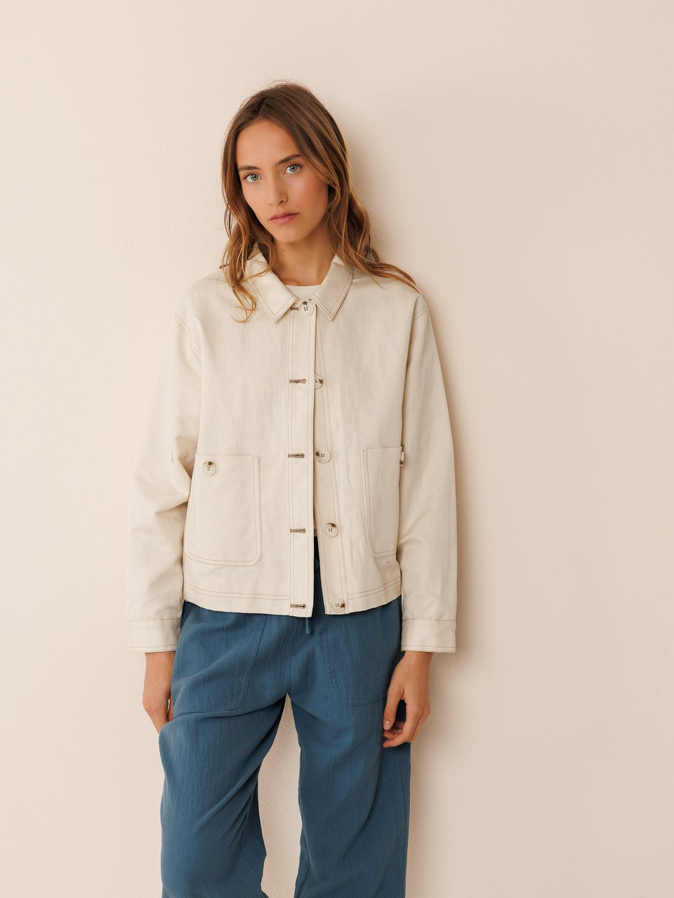 Indi & cold CAZADORA ESTRUCTURA GABARDINA Envío gratis