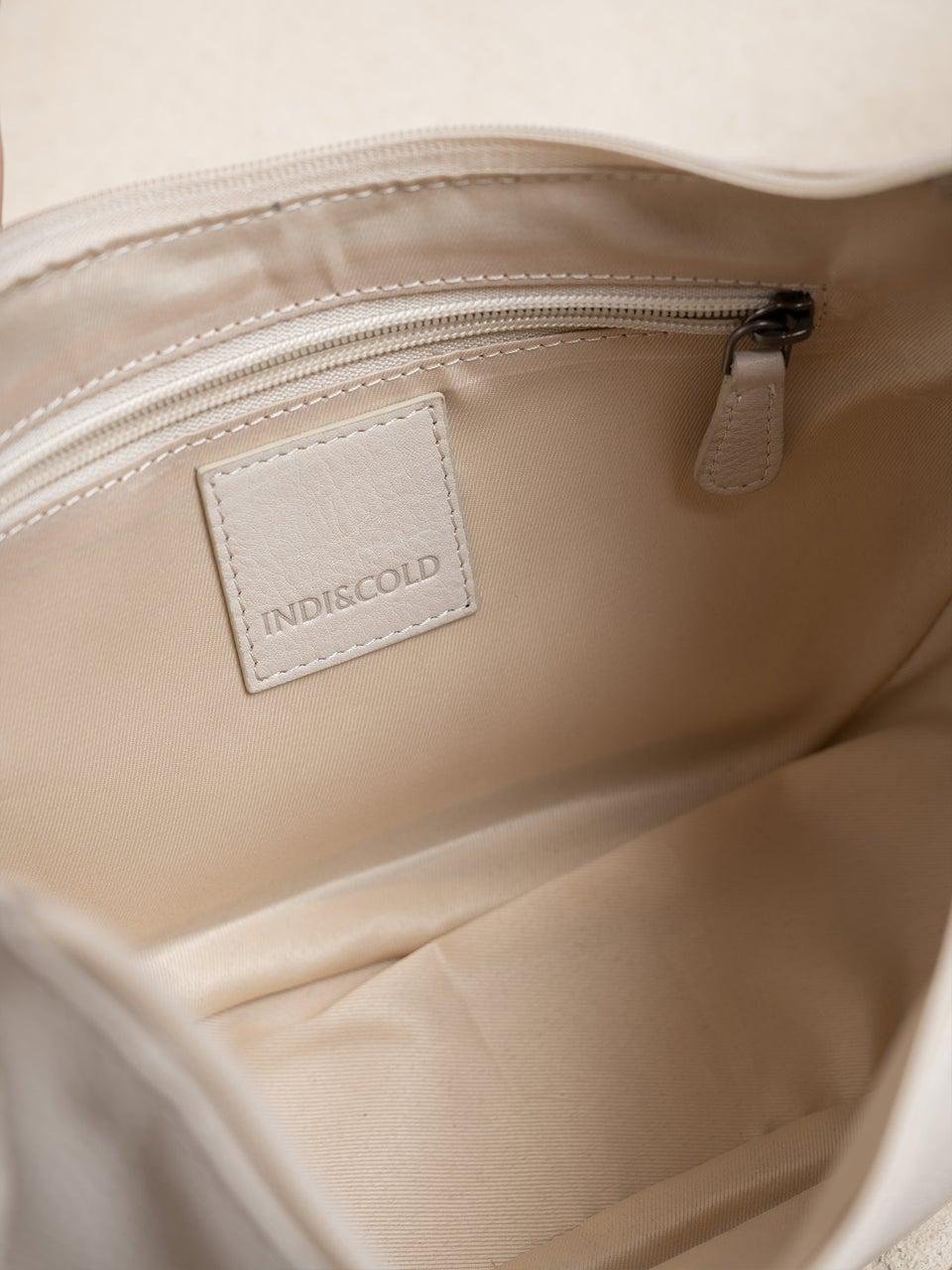 Indi & cold BOLSO PIEL MEDIA LUNA Oferta especial