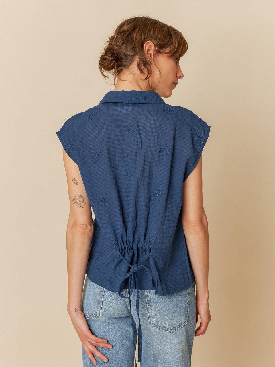Indi & cold CAMISA BORDADA ALGODÓN Envío internacional gratuito