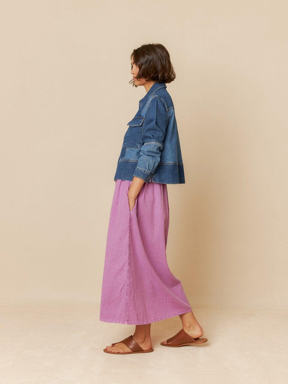 Indi & cold CAZADORA PATCH BICOLOR Tienda de fábrica