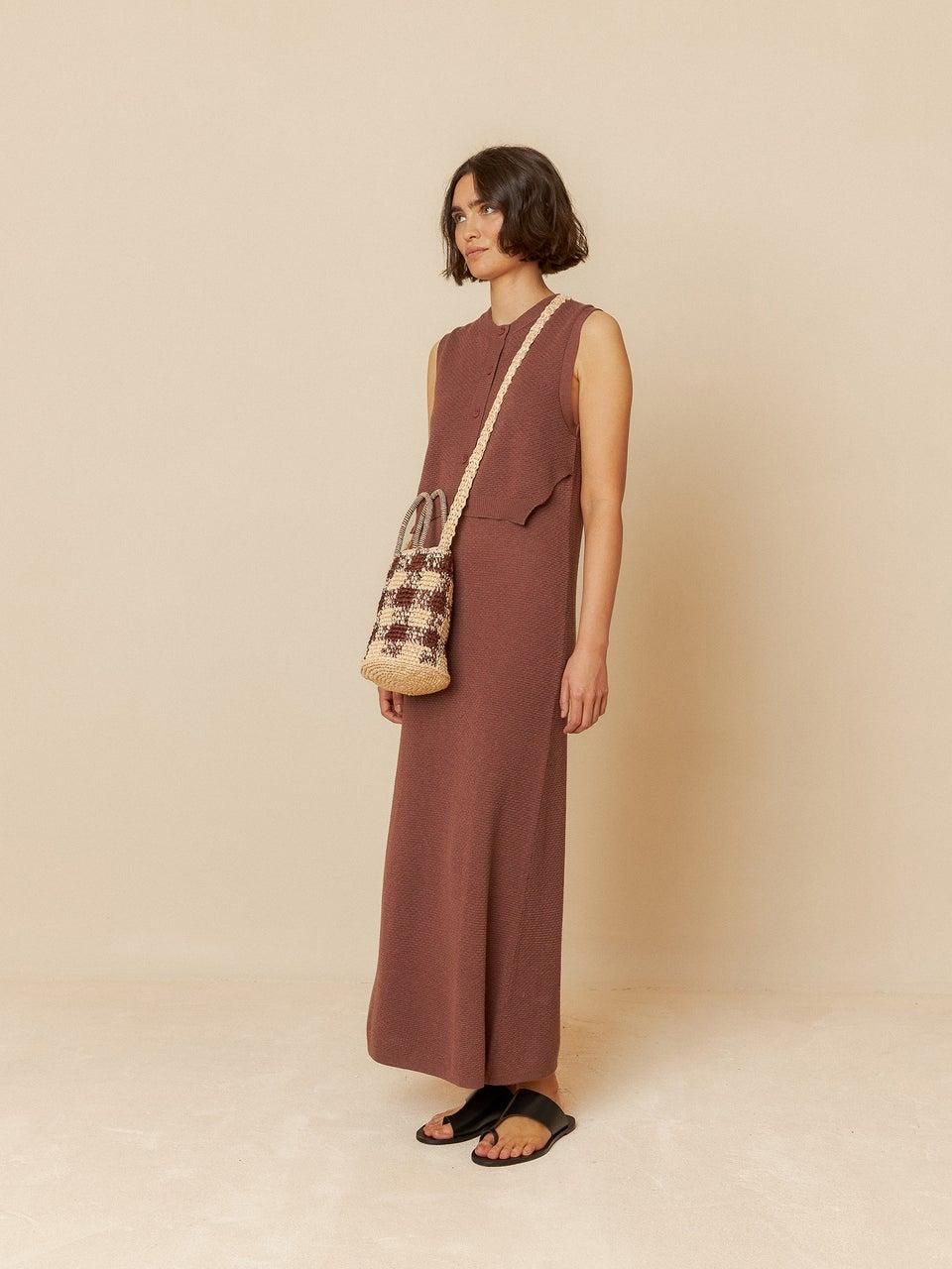 Indi & cold VESTIDO PUNTO DE ARROZ Descuentos del mes