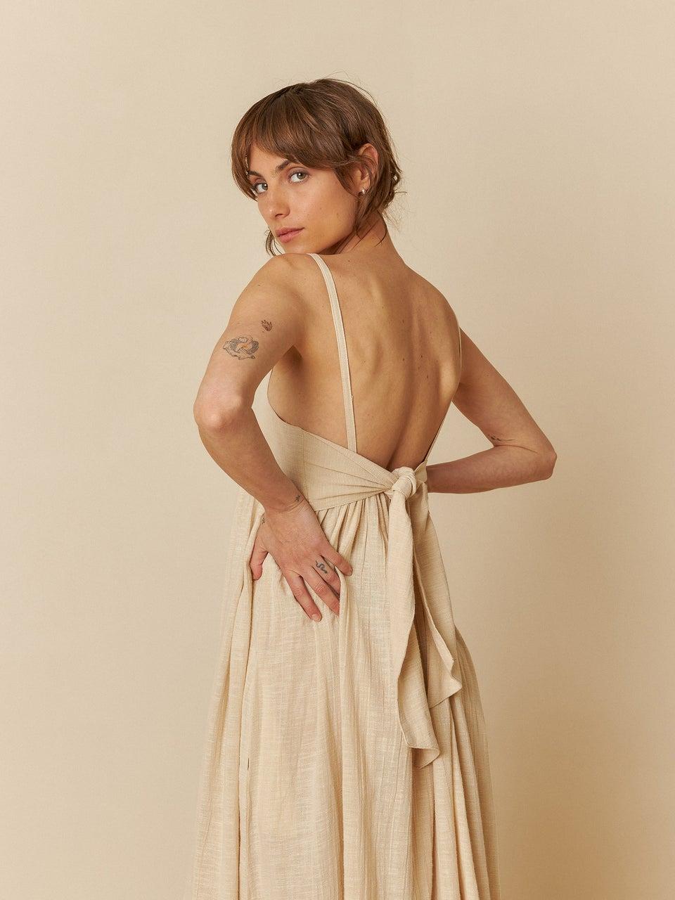 Indi & cold VESTIDO MAXI TIRANTES 2025