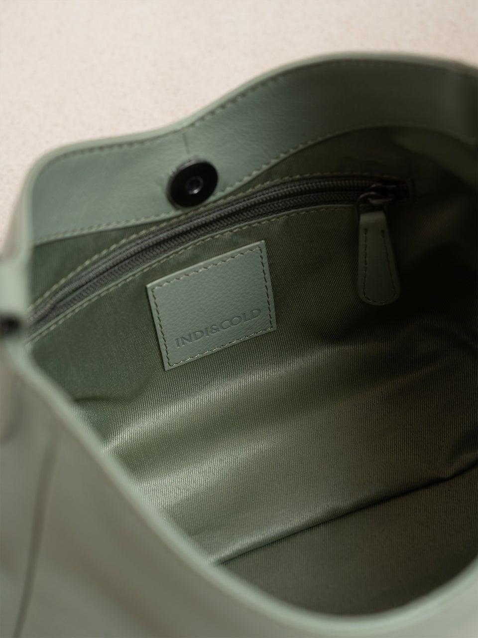 Indi & cold BOLSO PIEL ASA TRENZADA Outlet