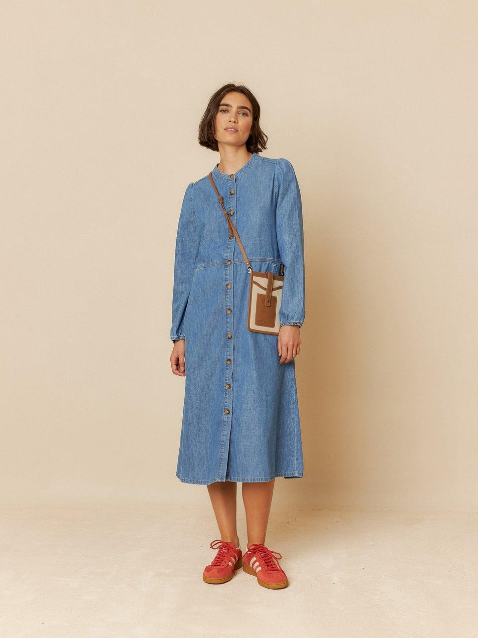 Indi & cold VESTIDO DENIM LAVADO Tienda