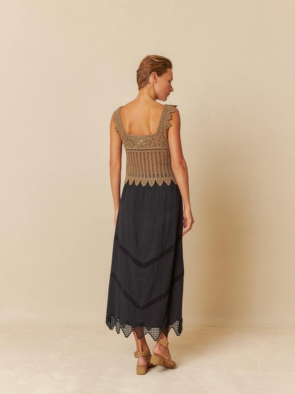 Indi & cold CROP TOP CROCHET Envío gratis