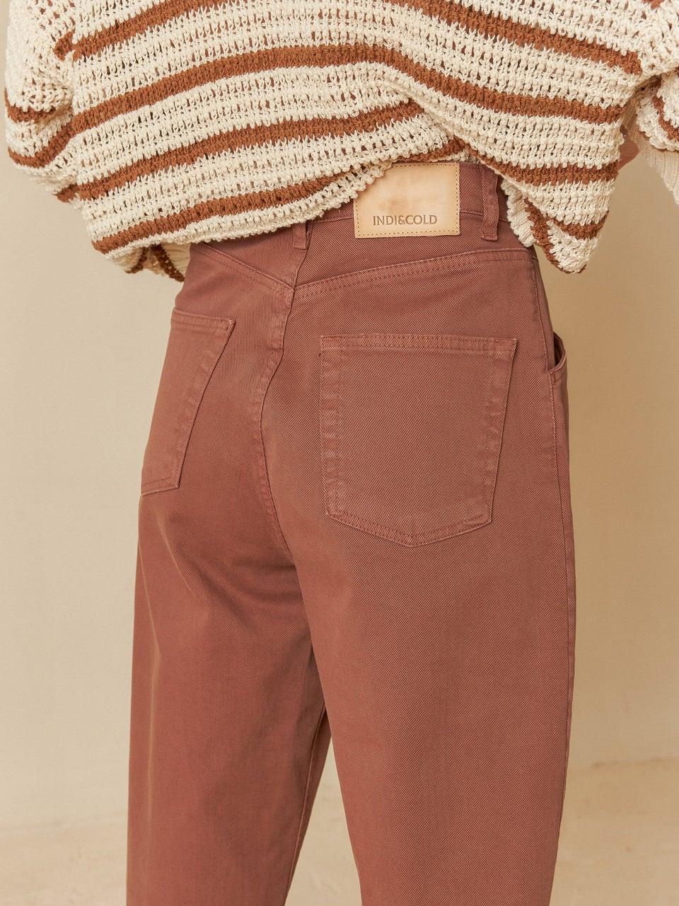 Indi & cold PANTALÓN SARGA CARROT Oferta especial de fábrica