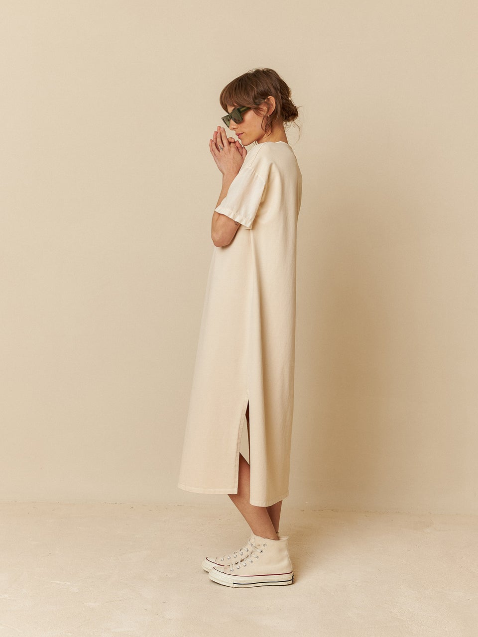 Indi & cold VESTIDO FELPA ABERTURAS Tienda de fábrica