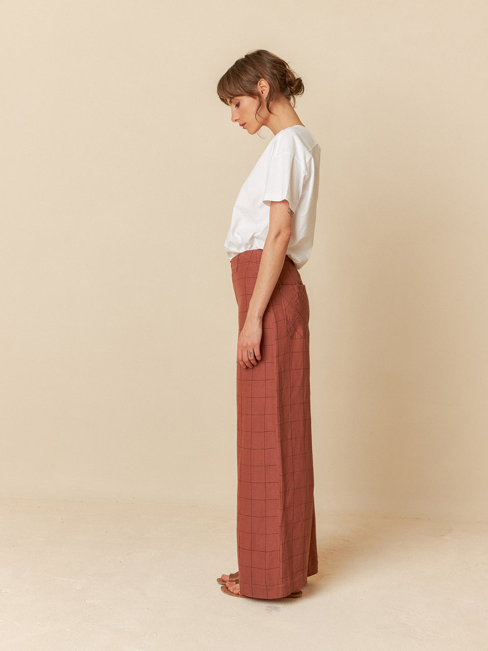 Indi & cold PANTALÓN CUADRO VENTANA Ofertas especiales