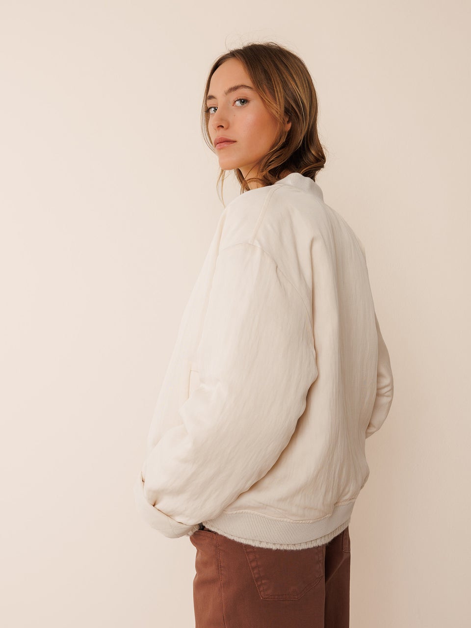 Indi & cold CHAQUETA BOMBER SATINADA Grandes ahorros