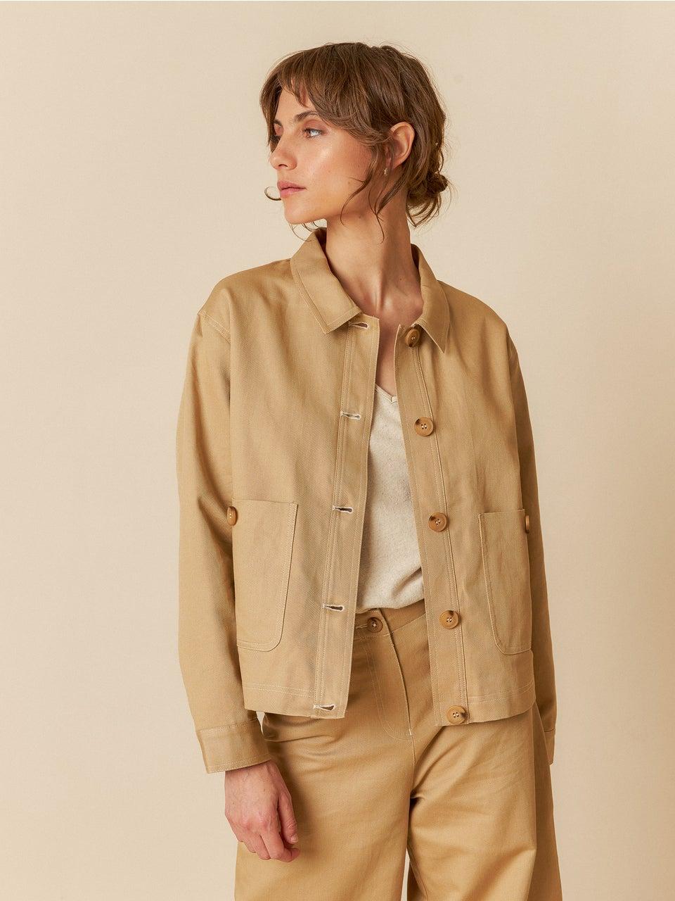 Indi & cold CAZADORA ESTRUCTURA GABARDINA Outlet