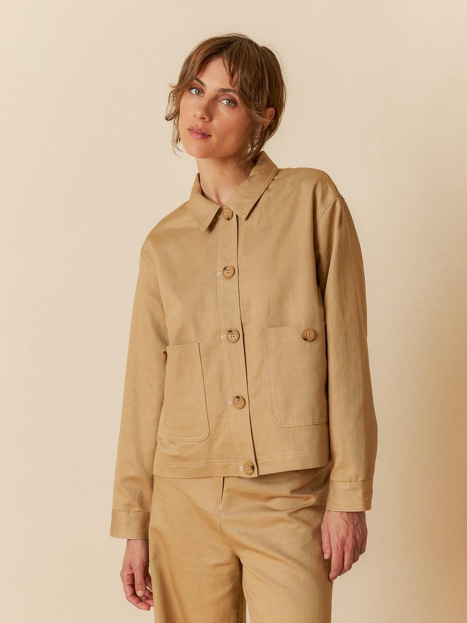 Indi & cold CAZADORA ESTRUCTURA GABARDINA Outlet