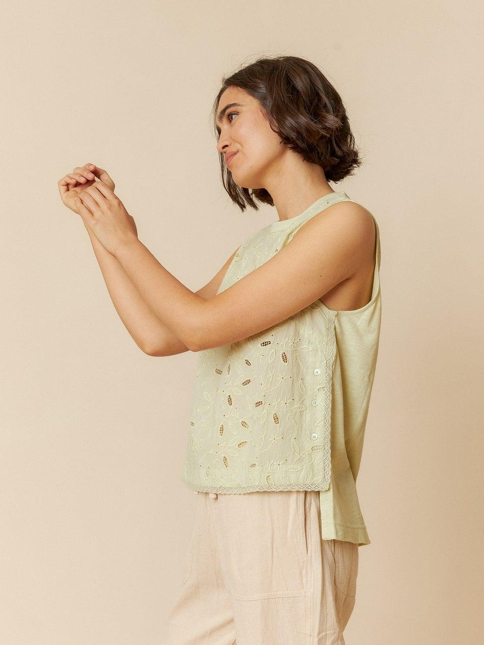 Indi & cold CAMISETA COMBINADA PUNTILLA Tienda