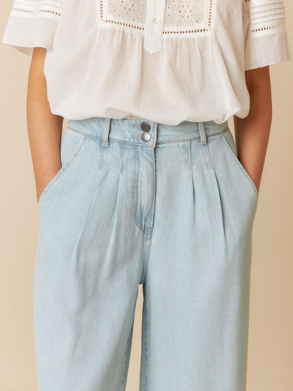 Indi & cold PANTALÓN EFECTO DENIM Liquidación