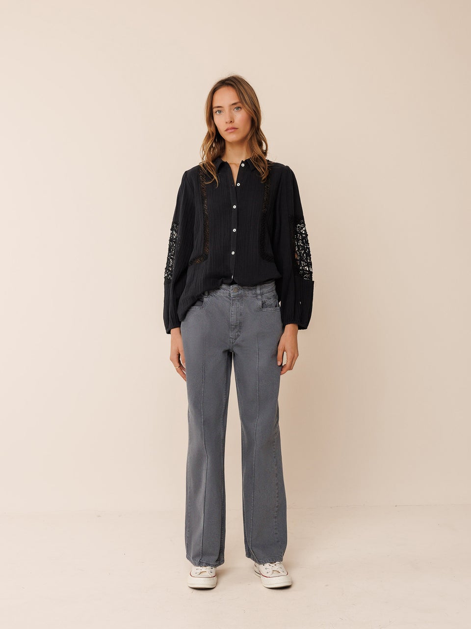 Indi & cold PANTALÓN SARGA WIDE LEG COMPRAR AHORA