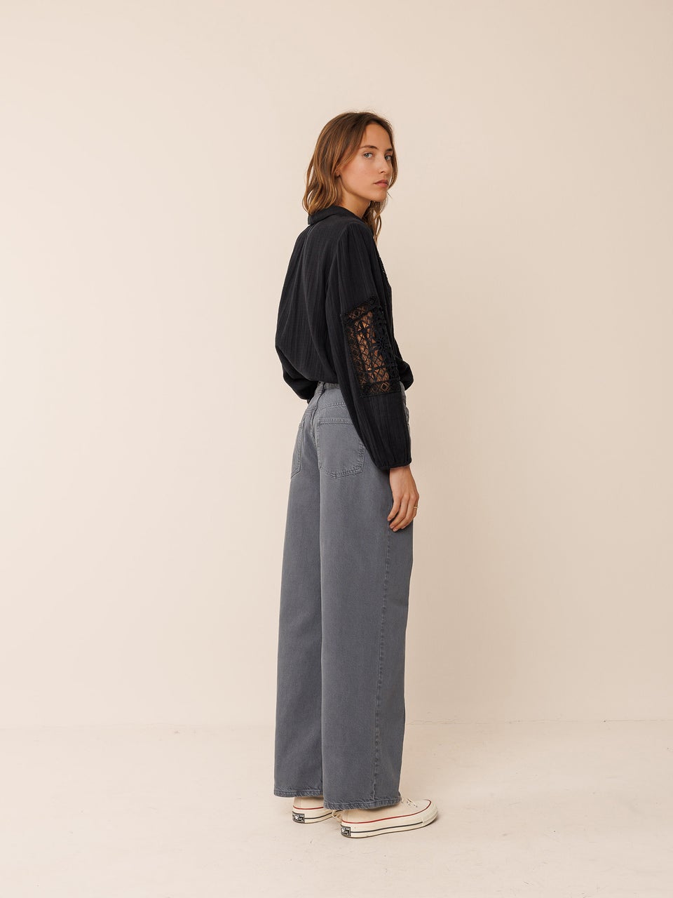 Indi & cold PANTALÓN SARGA WIDE LEG COMPRAR AHORA