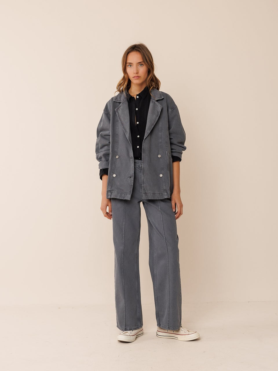 Indi & cold PANTALÓN SARGA WIDE LEG COMPRAR AHORA