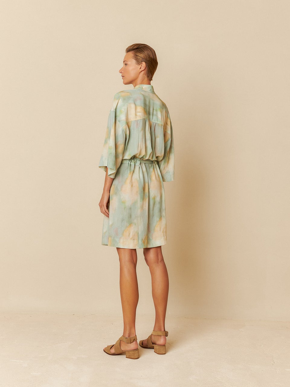 Indi & cold VESTIDO PRINT ACUARELA Último día