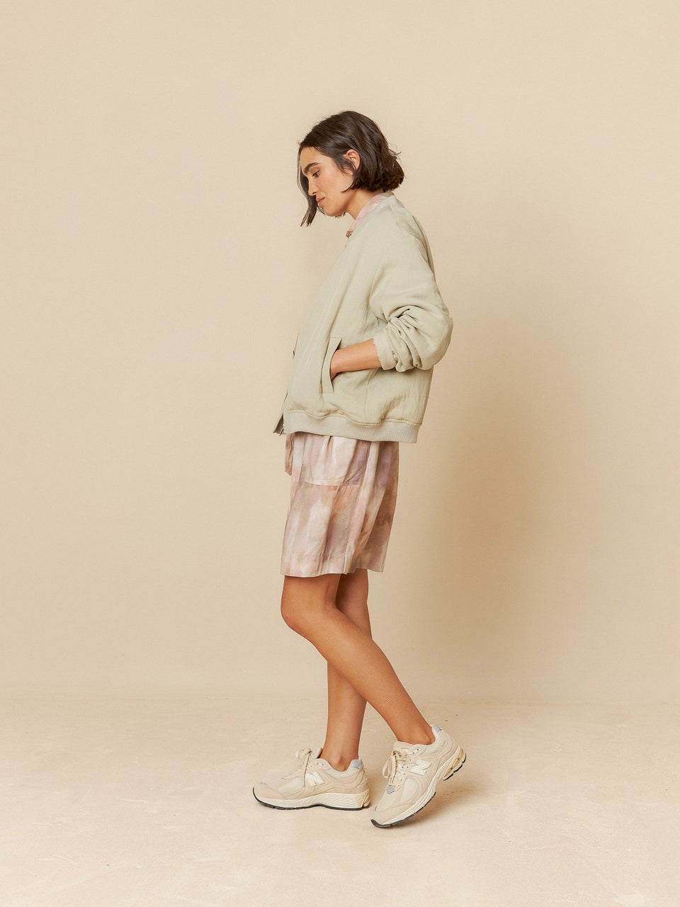 Indi & cold CHAQUETA BOMBER SATINADA Solo hoy