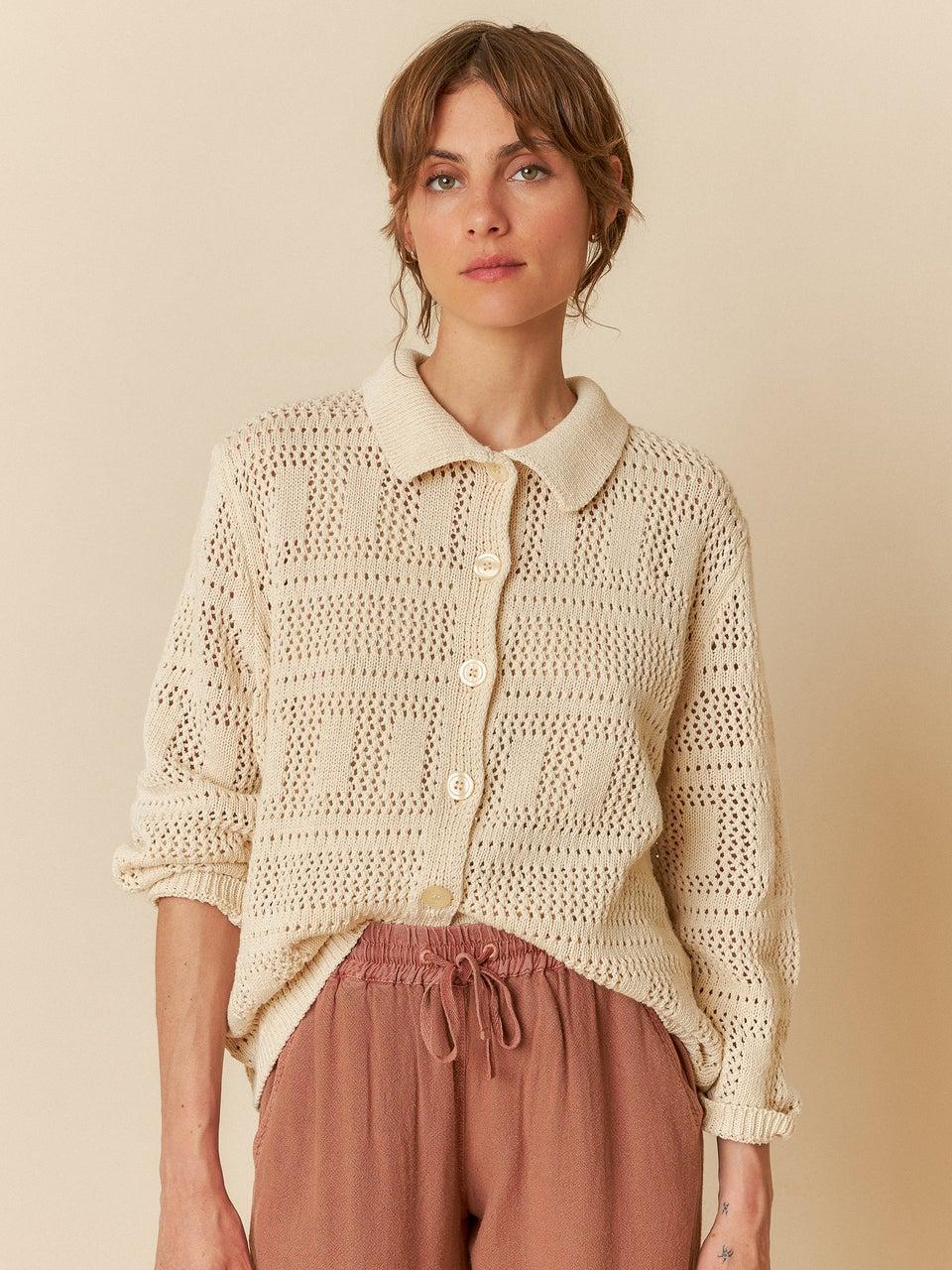 Indi & cold CAMISA PUNTO CROCHET Precios de Black Friday