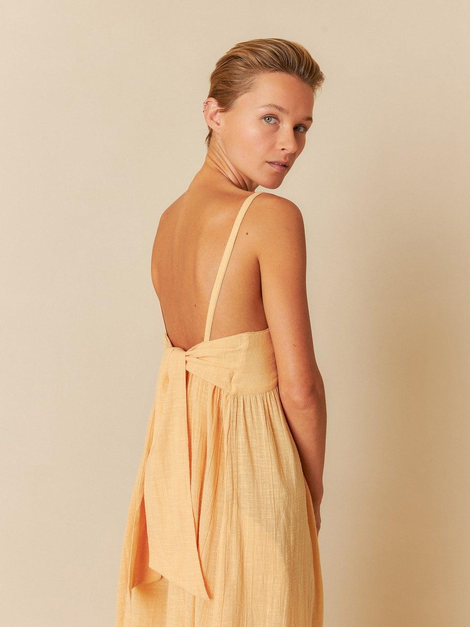 Indi & cold VESTIDO MAXI TIRANTES Descuento por venta flash