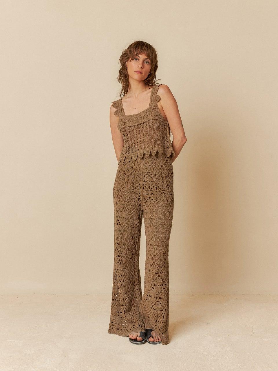 Indi & cold PANTALÓN CULOTTE CROCHET