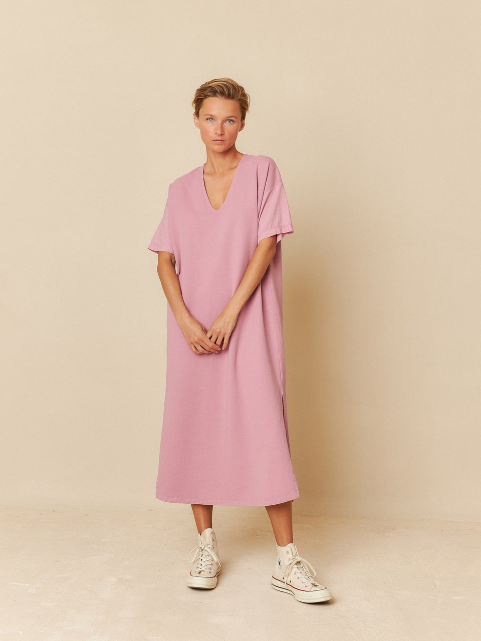 Indi & cold VESTIDO FELPA ABERTURAS Rebajas baratas