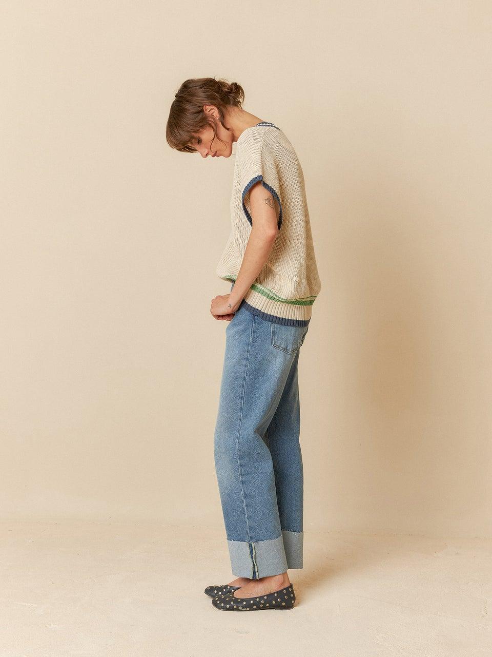 Indi & cold CHALECO CENEFA MULTICOLOR Descuento