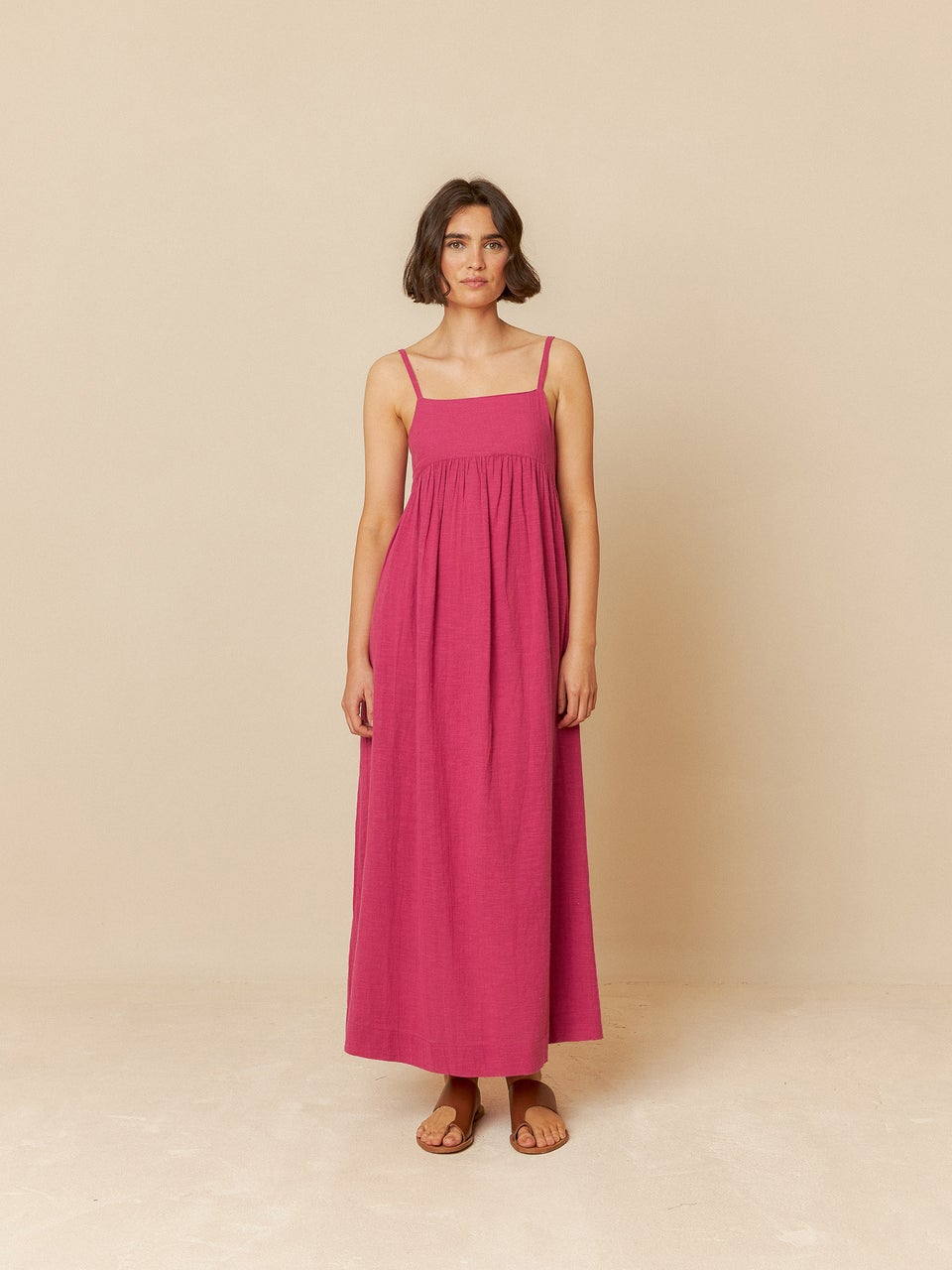Indi & cold VESTIDO MAXI TIRANTES Envío gratis