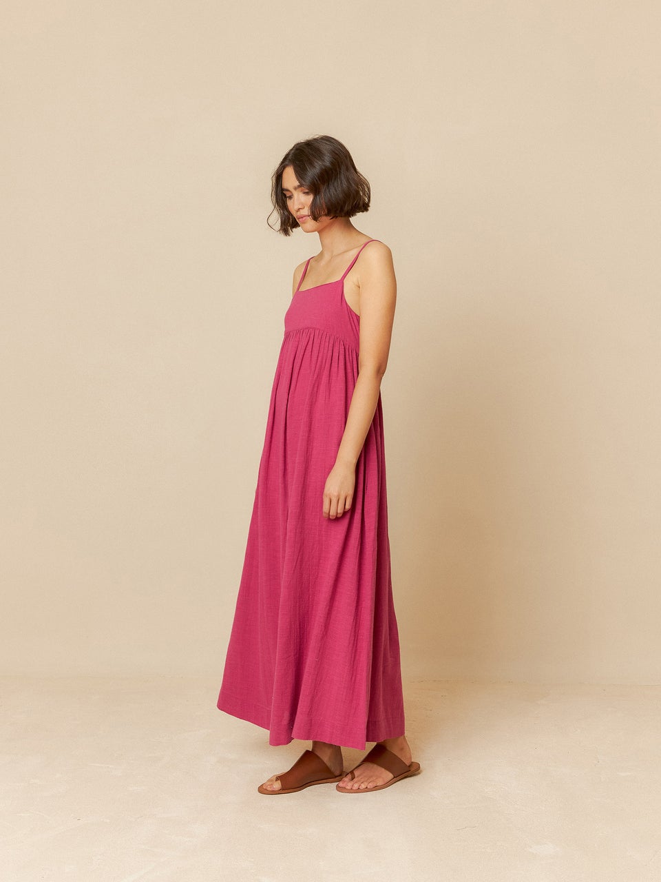 Indi & cold VESTIDO MAXI TIRANTES Envío gratis