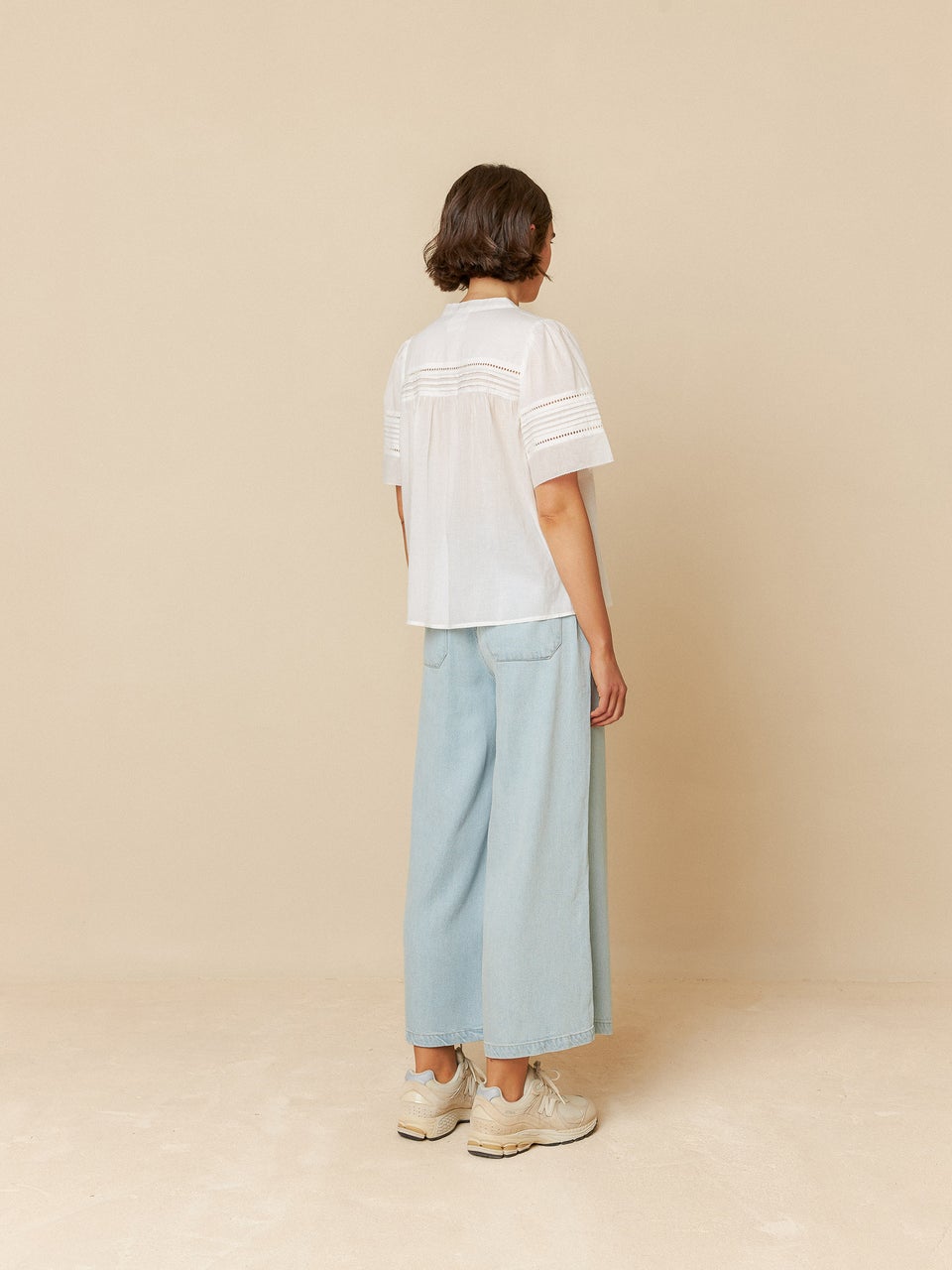 Indi & cold BLUSA VOILE BORDADA Último día