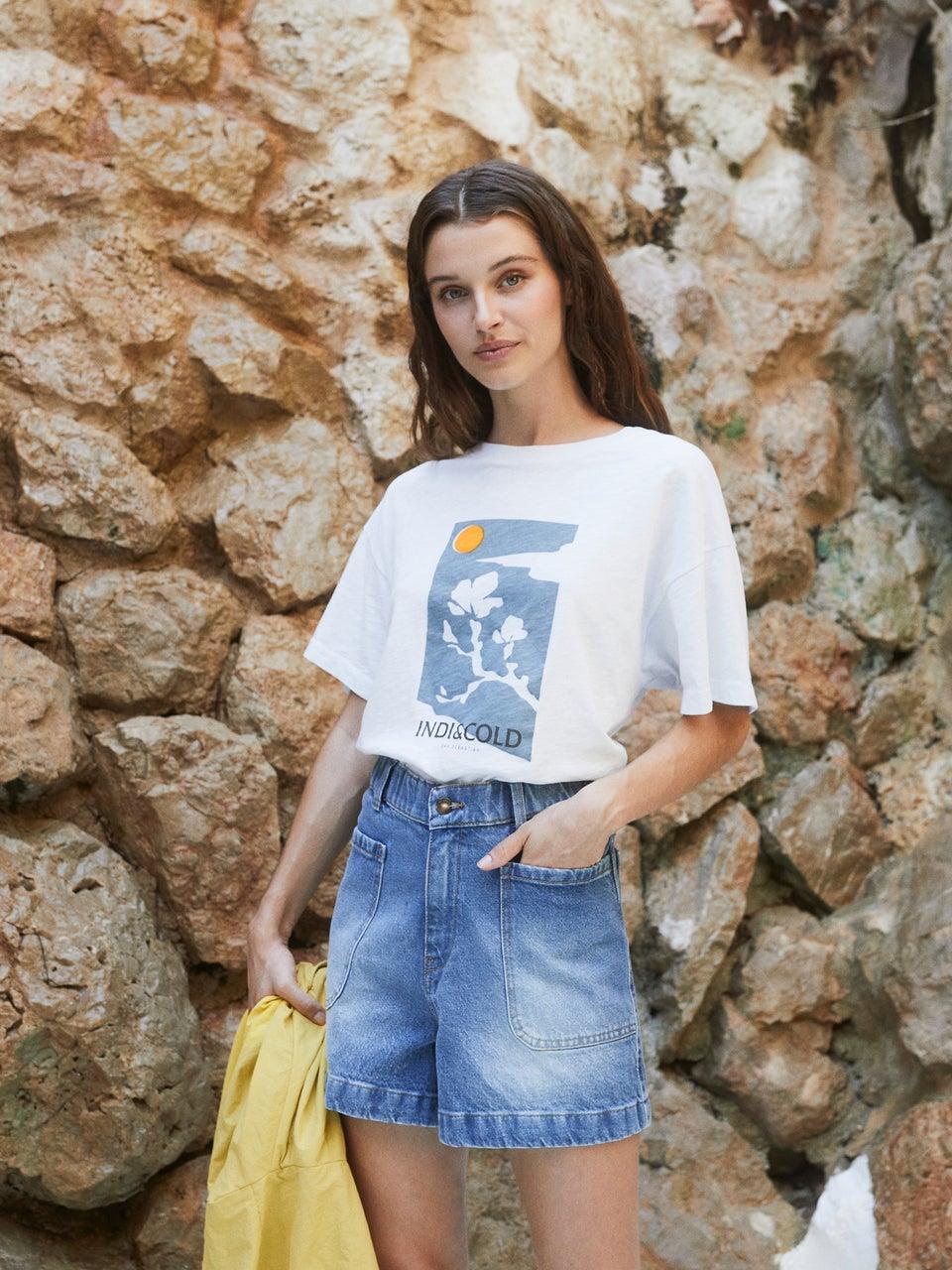 Indi & cold SHORT DENIM RETRO Precio de fábrica