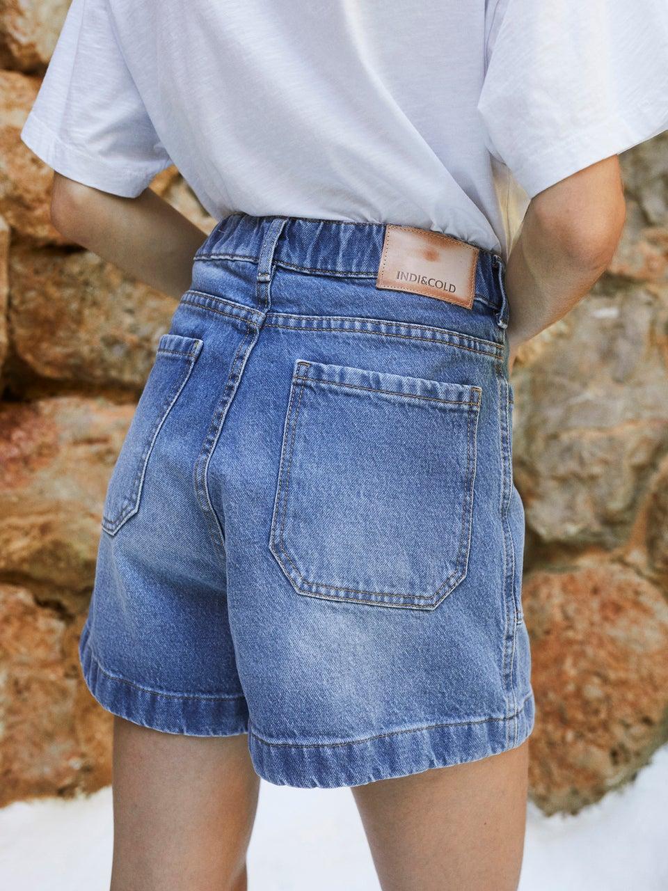 Indi & cold SHORT DENIM RETRO Precio de fábrica