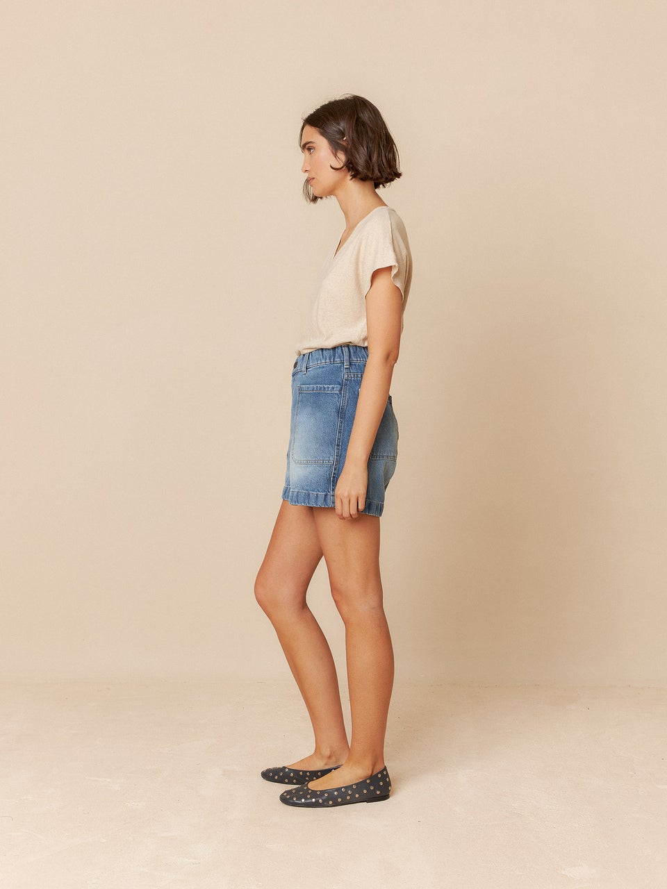 Indi & cold SHORT DENIM RETRO Precio de fábrica